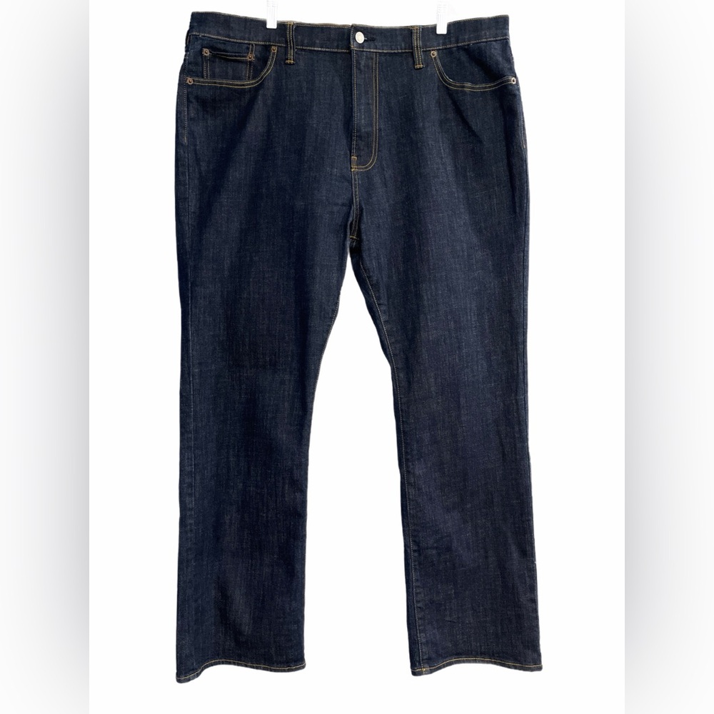 LUCKY BRAND Men’s 181 Relaxed Fit Dark Blue Straight Leg Jeans Size W42 L34